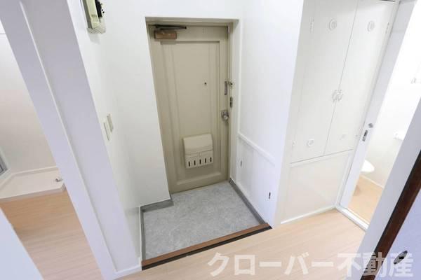 玄関　ビレッジハウスの同一物件・同一タイプの間取りの写真です