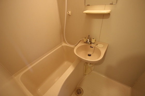 洗面設備　※他部屋の写真です。