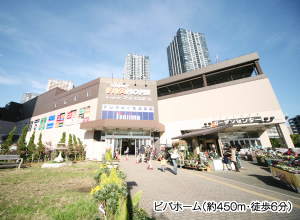 ショッピングセンター　OUTLET－Jスーパービバホーム豊洲店（ショッピングセンター）まで437m