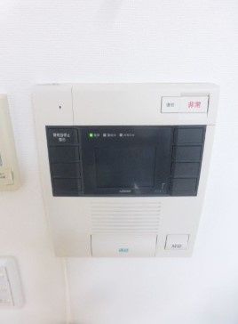 セキュリティ　☆安心のTVモニター付きインターホン☆