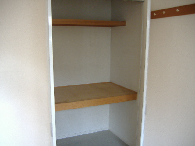 収納　たっぷりとした収納スペースです