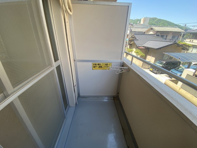 バルコニー　別号室の写真です