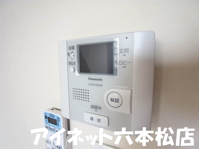 セキュリティ　ＴＶモニターホン付きです。