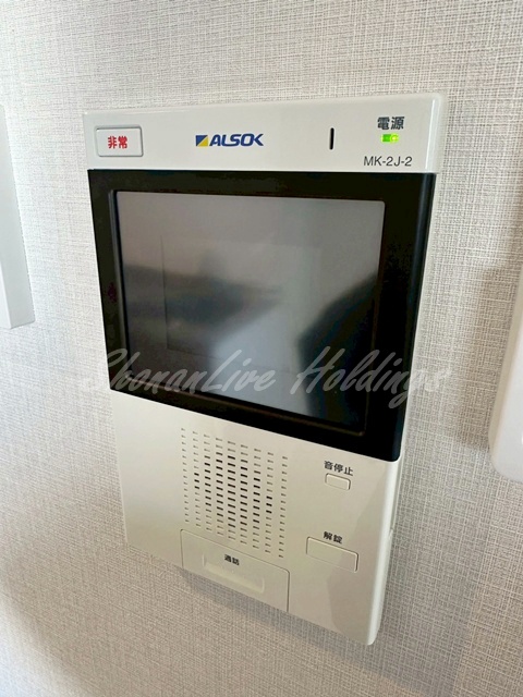 セキュリティ　モニター付きインターホン♪