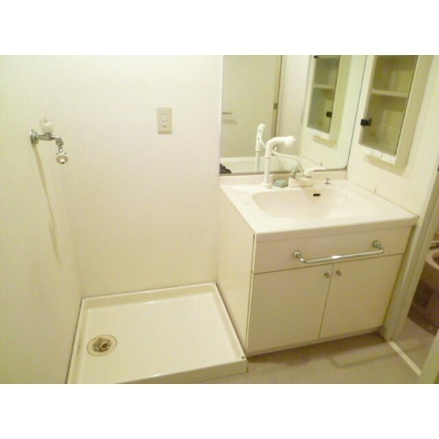 洗面設備　同タイプ部屋　参考写真です