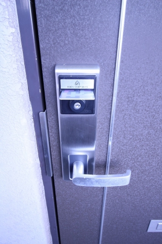 セキュリティ　カードキーです