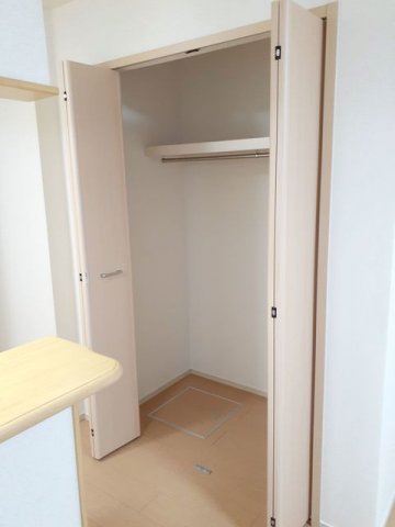 収納　大きなスペースがあり、収納には困りません