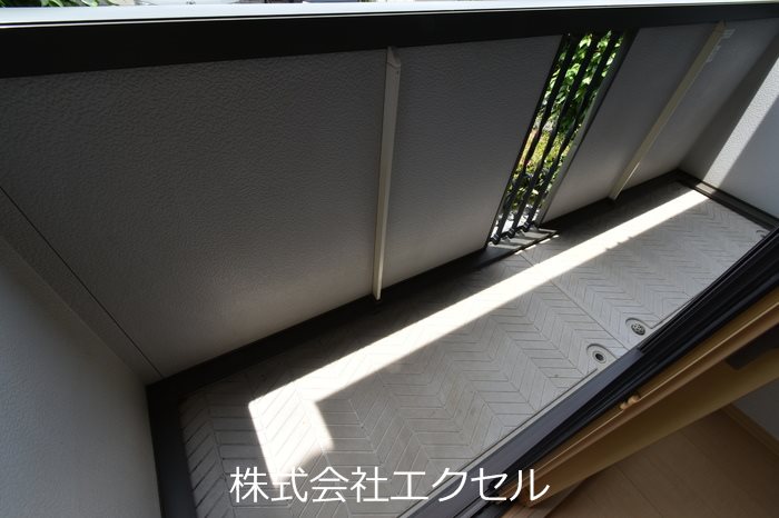 バルコニー　日当り良好なお部屋です。