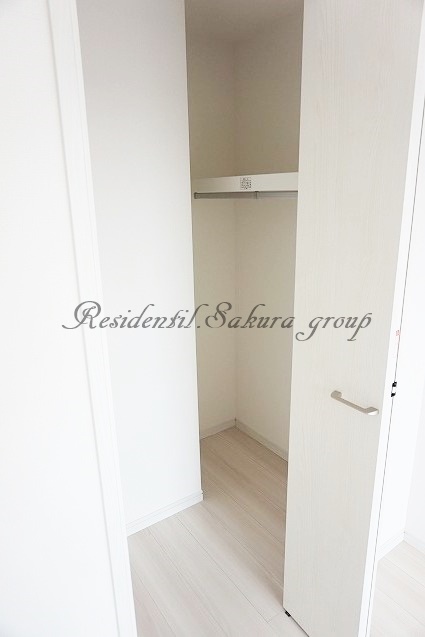 収納　大容量のウォークインクローゼット♪