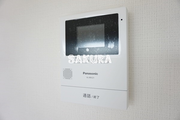 セキュリティ　安心のモニター付きインターフォン♪