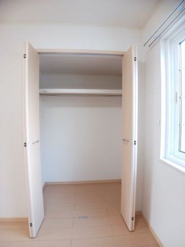 収納　収納のためのスペースです