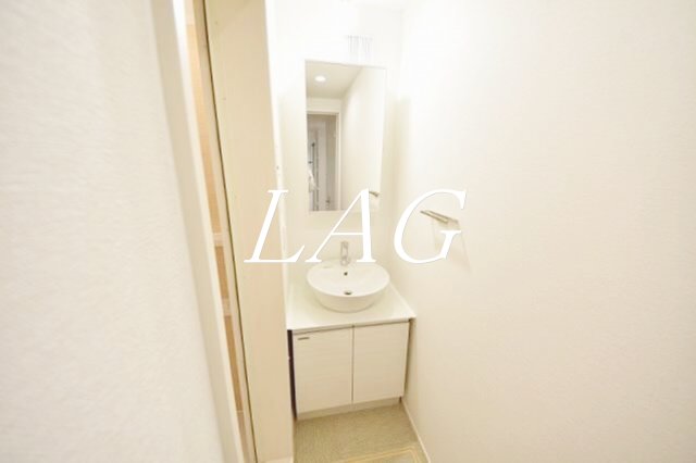 洗面設備　洗面台です。