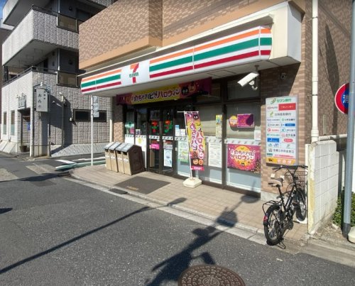 コンビニ　セブンイレブン 荒川町屋店（コンビニ）まで447m