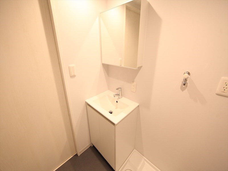 洗面設備　脱衣所　独立洗面台（シャンプードレッサー付）　イメージ写真