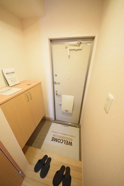 玄関　玄関広々