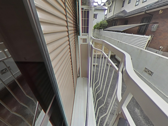 バルコニー　※別部屋の写真です