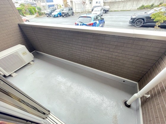 バルコニー　※別部屋の写真です