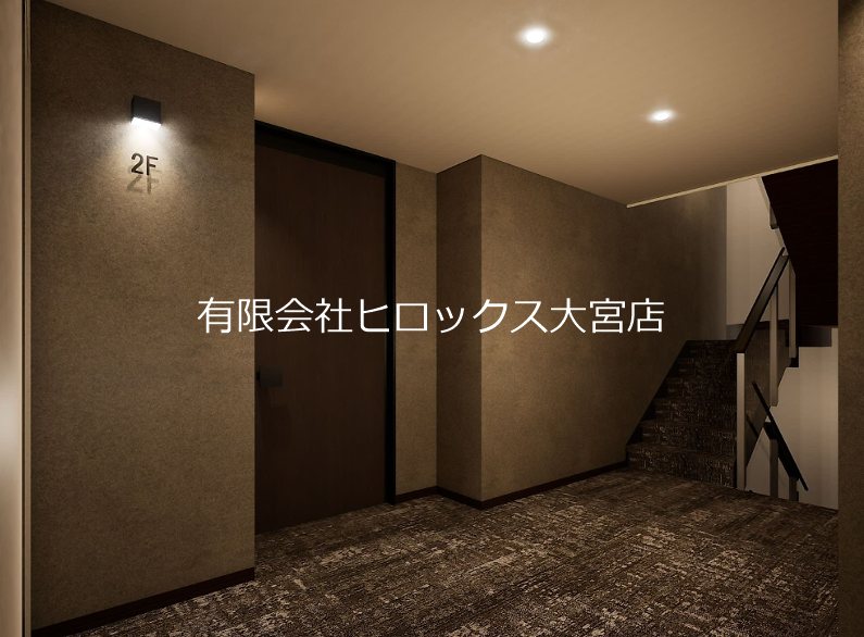 その他共有部分　イメージ画像になります。モダンな雰囲気な共用部