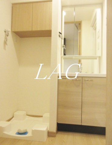 洗面設備　洗面台です。