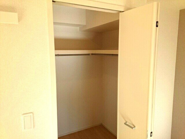 収納　大きなスペースがあり、収納には困りません