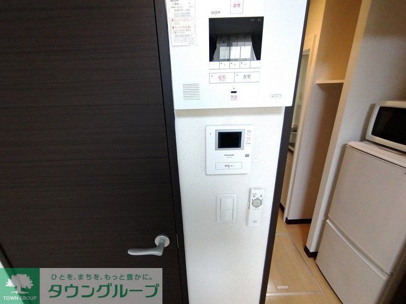 セキュリティ　モニターホン標準設置♪