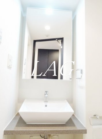 洗面設備　洗面台です。