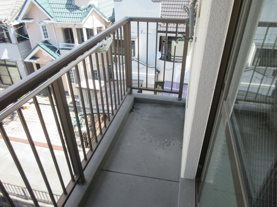 バルコニー　※別部屋の写真です