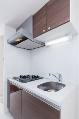 キッチン　★2口ガスコンロのシステムキッチン★