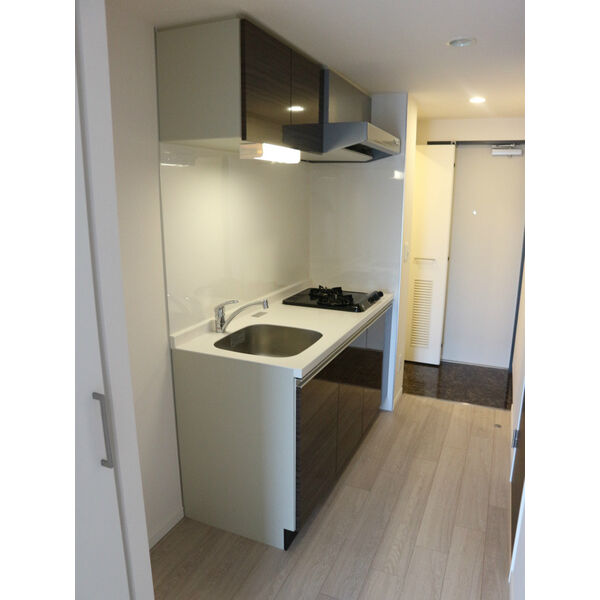 キッチン　２口ガスコンロ付きのキッチン♪