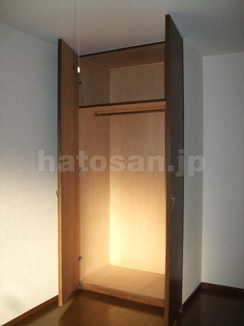 収納　収納のためのスペースです