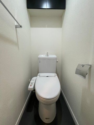 トイレ　ゆったりとした空間のトイレです