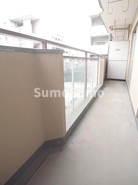 バルコニー　広々としたバルコニーです