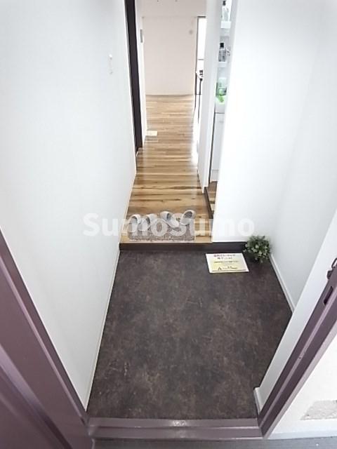 玄関　ゆったりとした玄関です