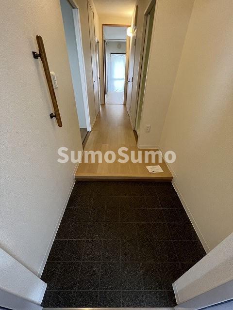 玄関　落ち着いた玄関です