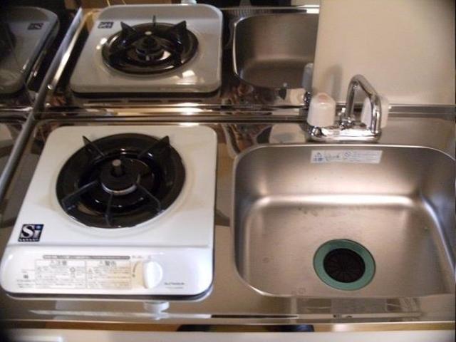 キッチン　ガスコンロ設置済み