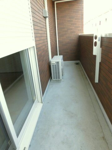 バルコニー　落ち着いた時間を過ごせるバルコニーです