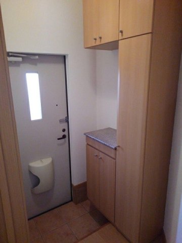 玄関　明るい玄関です