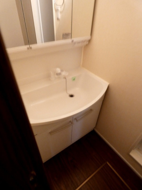 洗面設備　図面と現状に相違がある場合には現状を優先