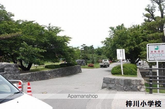 小学校　松本市小学校梓川小学校（小学校）まで5067m