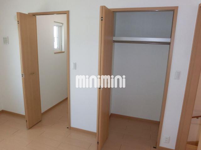 収納　ウォークインクローゼットを完備しています！