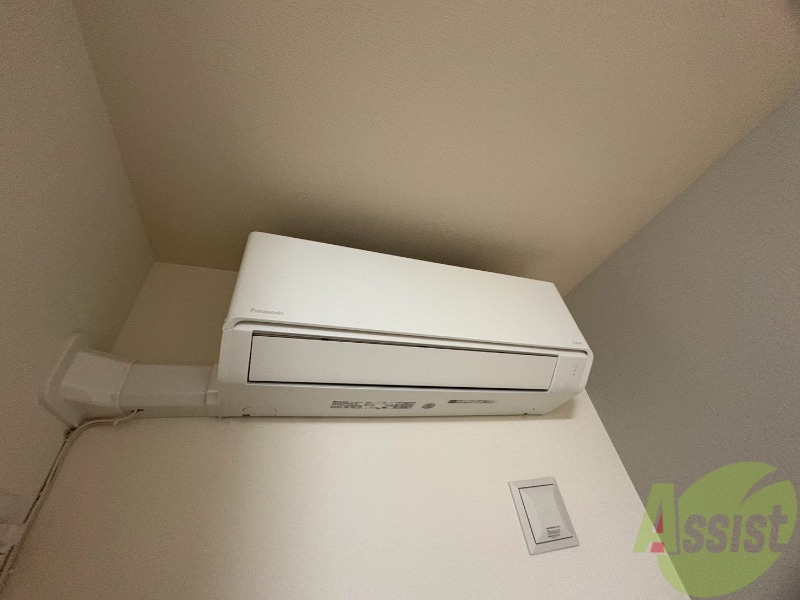 その他設備　エアコンも設置されております。毎日快適に過ごせそうですね。