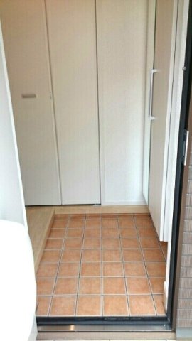 玄関　明るい玄関です