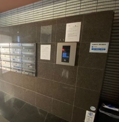 エントランス　防犯面もばっちりです！