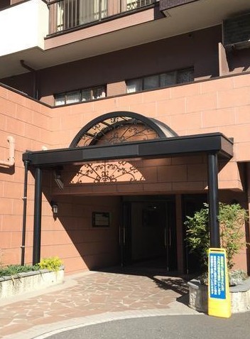 エントランス　マンション芝公園