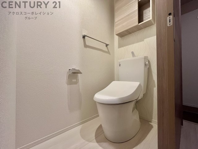 トイレ　温水洗浄便座付きのトイレ♪