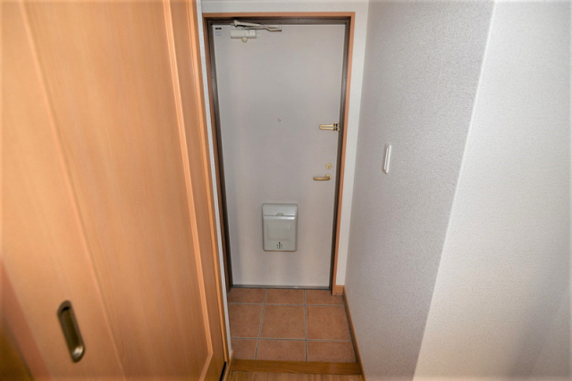 玄関　落ち着いた玄関です
