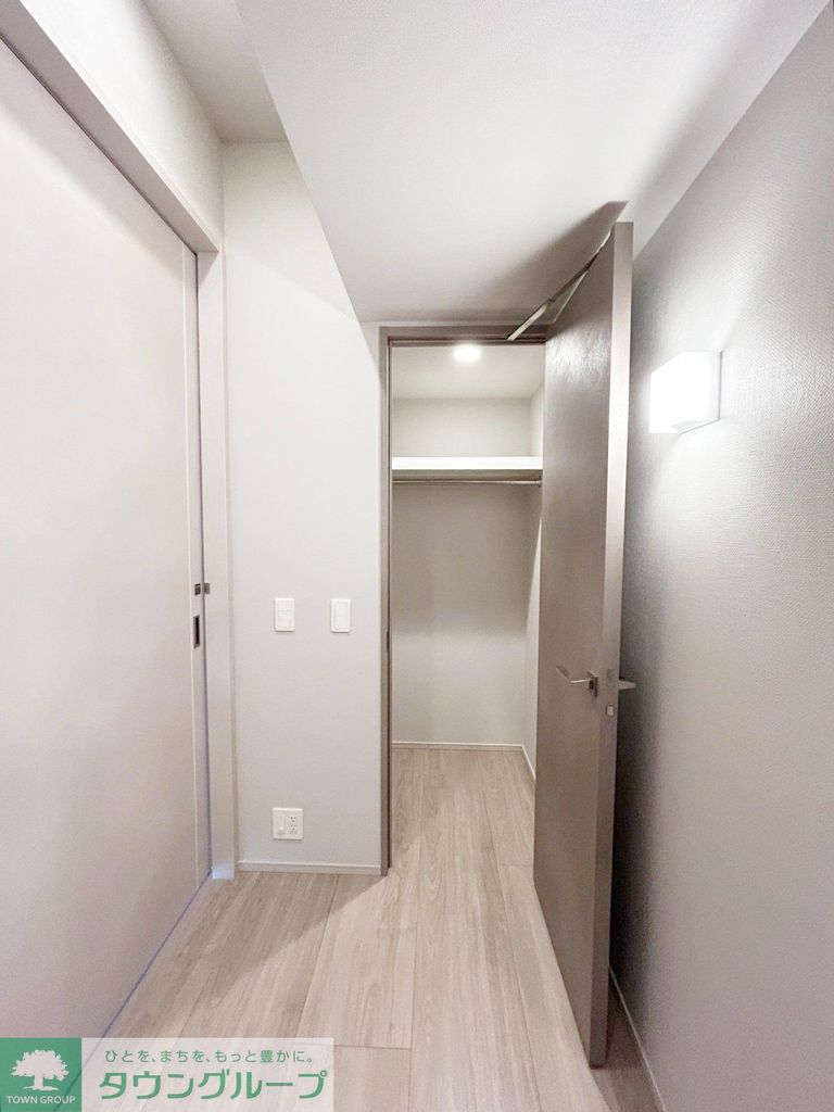 収納　ウォークインクローゼット