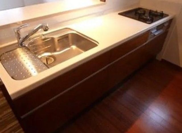 キッチン　※退去前のため現況優先となります。