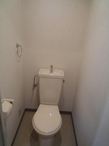 トイレ　写真は別号室のものです。