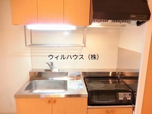 キッチン　２口ＩＨコンロ！